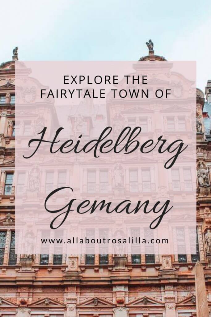 Wander the streets of Heidelberg with me and discover everything this delicious city has to offer. Read more on www.allaboutrosalilla.com #heidelberg #germany #europe #europeandestination