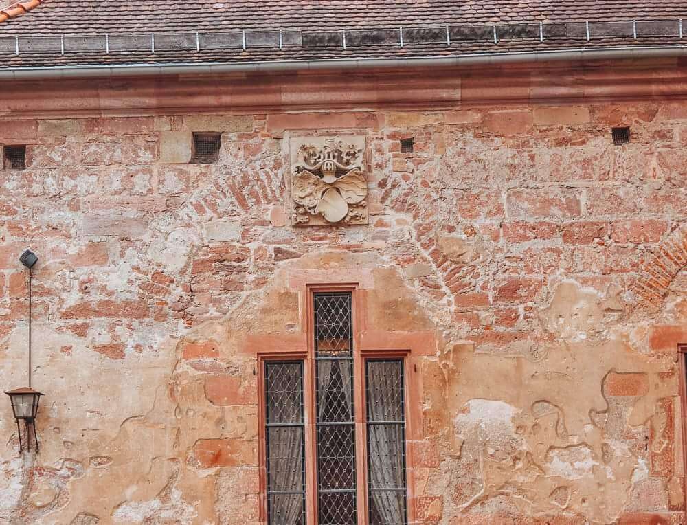 Beautiful buildings at Heidelberg Castle the perfect way to spend one day in Heidelberg Germany