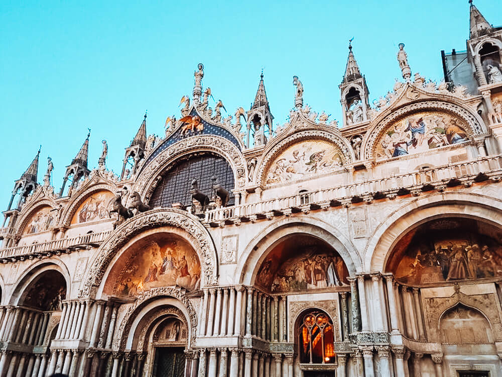 St Mark's Square and Basilica in Venice