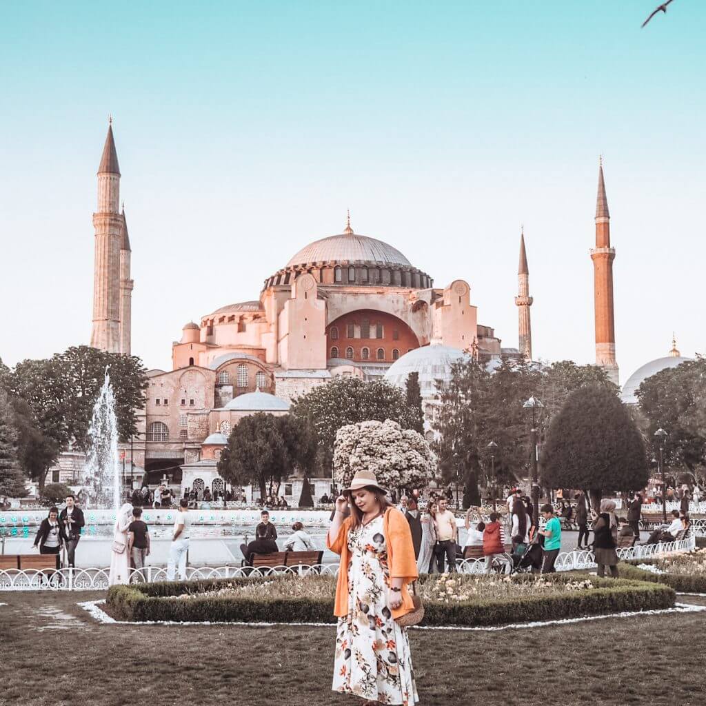 Hagia Sophia Mosque Istanbul. Cappadocia Turkey the ultimate bucketlist place