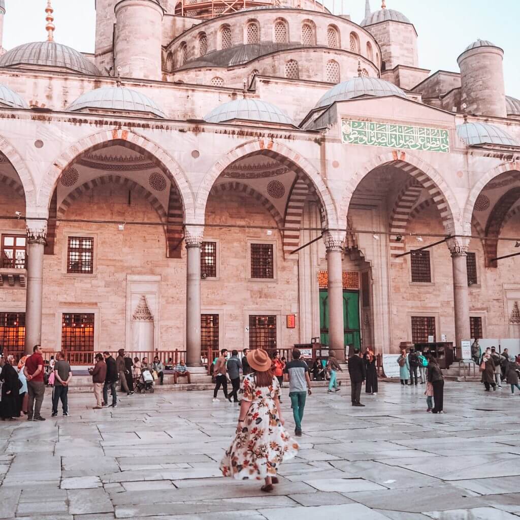 Sultanahmet Blue Mosque Istanbul. A trip to Cappadocia Turkey the ultimate bucket list place