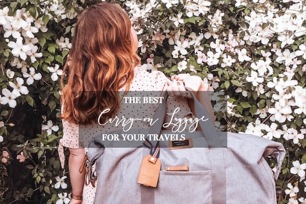 The best carry on luggage for your travels and packing cubes. www.allaboutrosalilla.con
