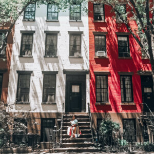 The most instagrammable places in New York. Willow Street Brooklyn Heights.