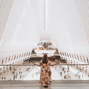 The most instagrammable places in New York. The Oculus New York.