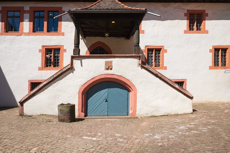 Historic building of Michelstadt Castle.