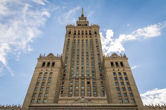 The Palace of Science and Nature building in Warsaw Poland