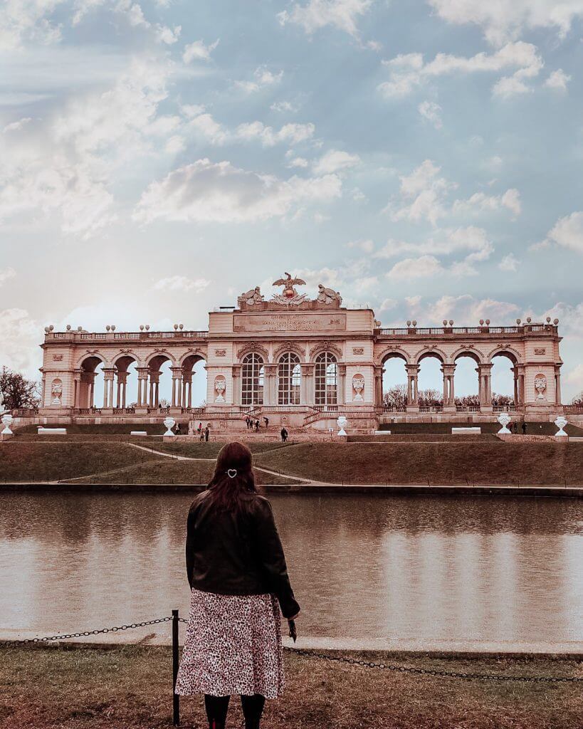 Gloriette at Schonbrunn Palace in Vienna