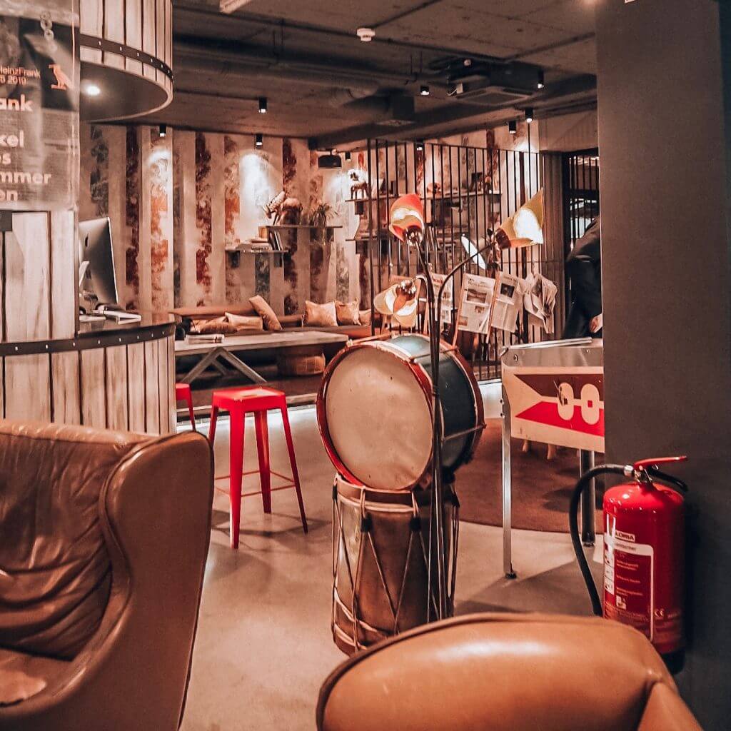 Lobby 25 hours hotel vienna