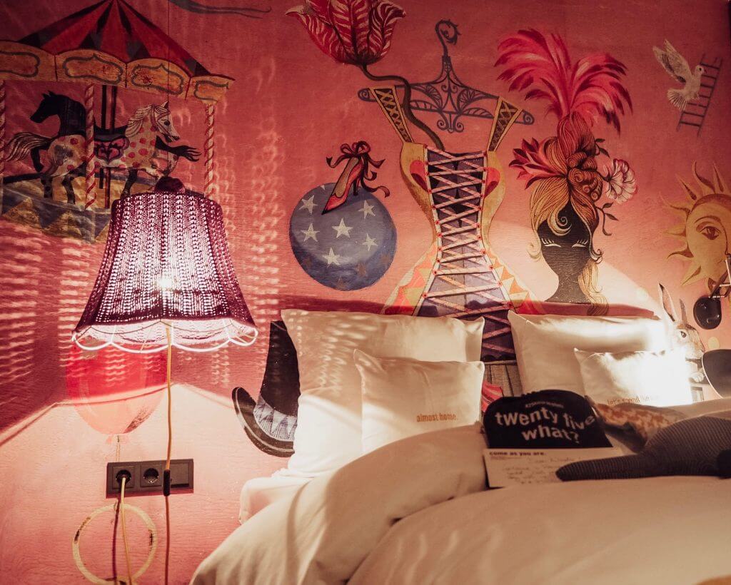 Room at 25 hours hotel in vienna