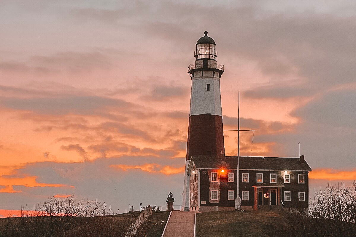 Lighthouse in Montauk Long Island