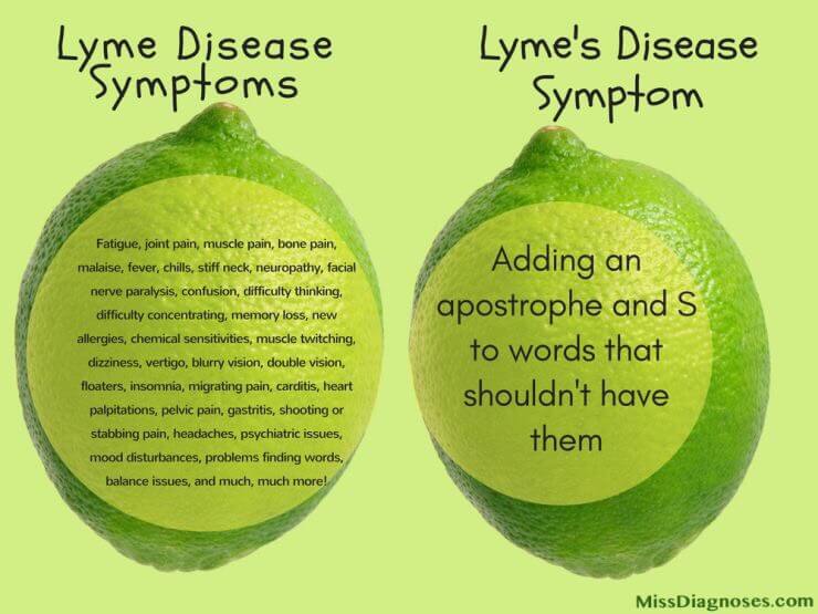 symptoms of lyme disease
