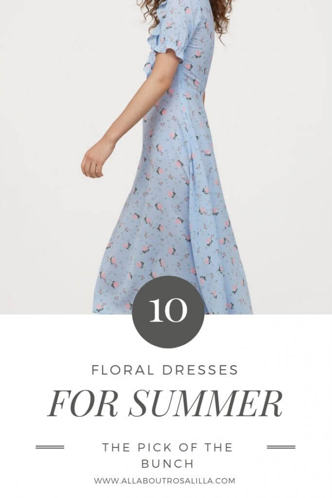 Get Summer ready with my top 10 floral dresses from the highstreet. Read more on www.allaboutrosalilla.com #summerdress #summerfashion #summerstyle #floraldresses #floraldress #weddingguestdress #styletips