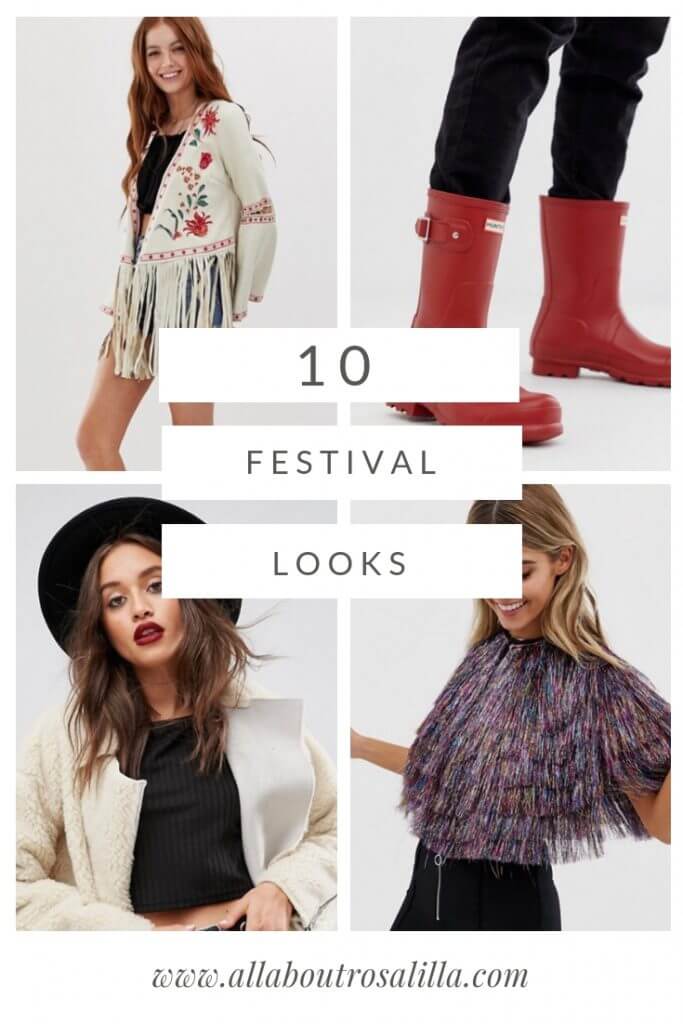 Summer is coming and all of our favourite bands are touring so I wanted to bring you some inspiration to get your most glamorous festival looks sorted. Read more on www.allaboutrosalilla.com #festivalstyle #festivalfashion #festivallooks #tuesdayten