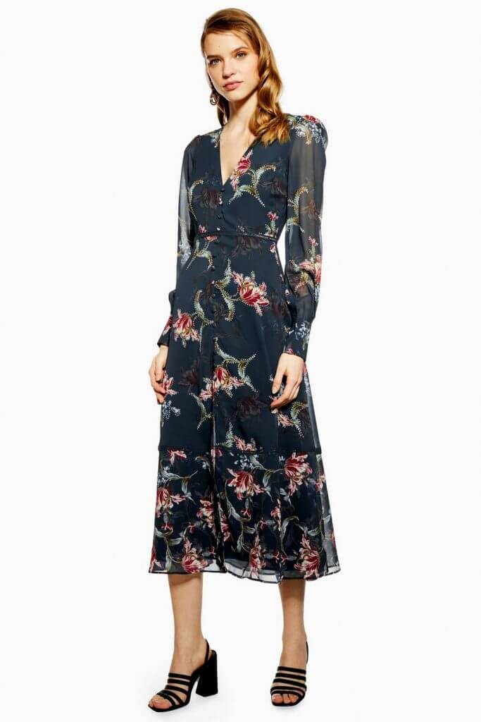 Topshop Floral Midi Dress by Hope & Ivy €98.00. Read more on www.allaboutrosalilla.com
