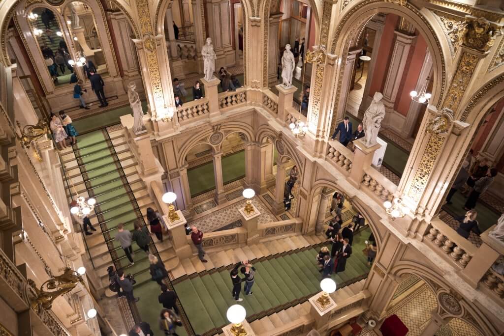 Interior of Vienna Opera House