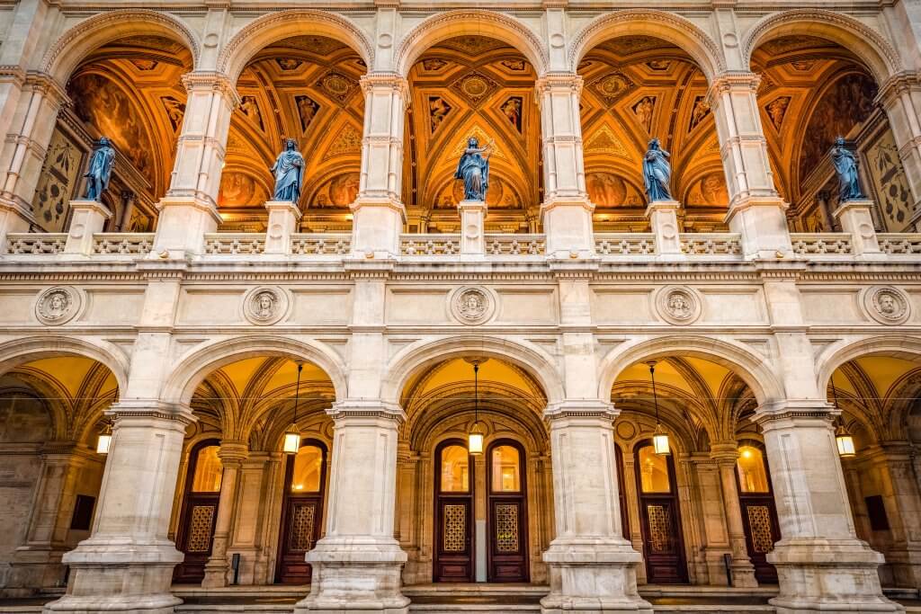 Exterior of Vienna Opera House