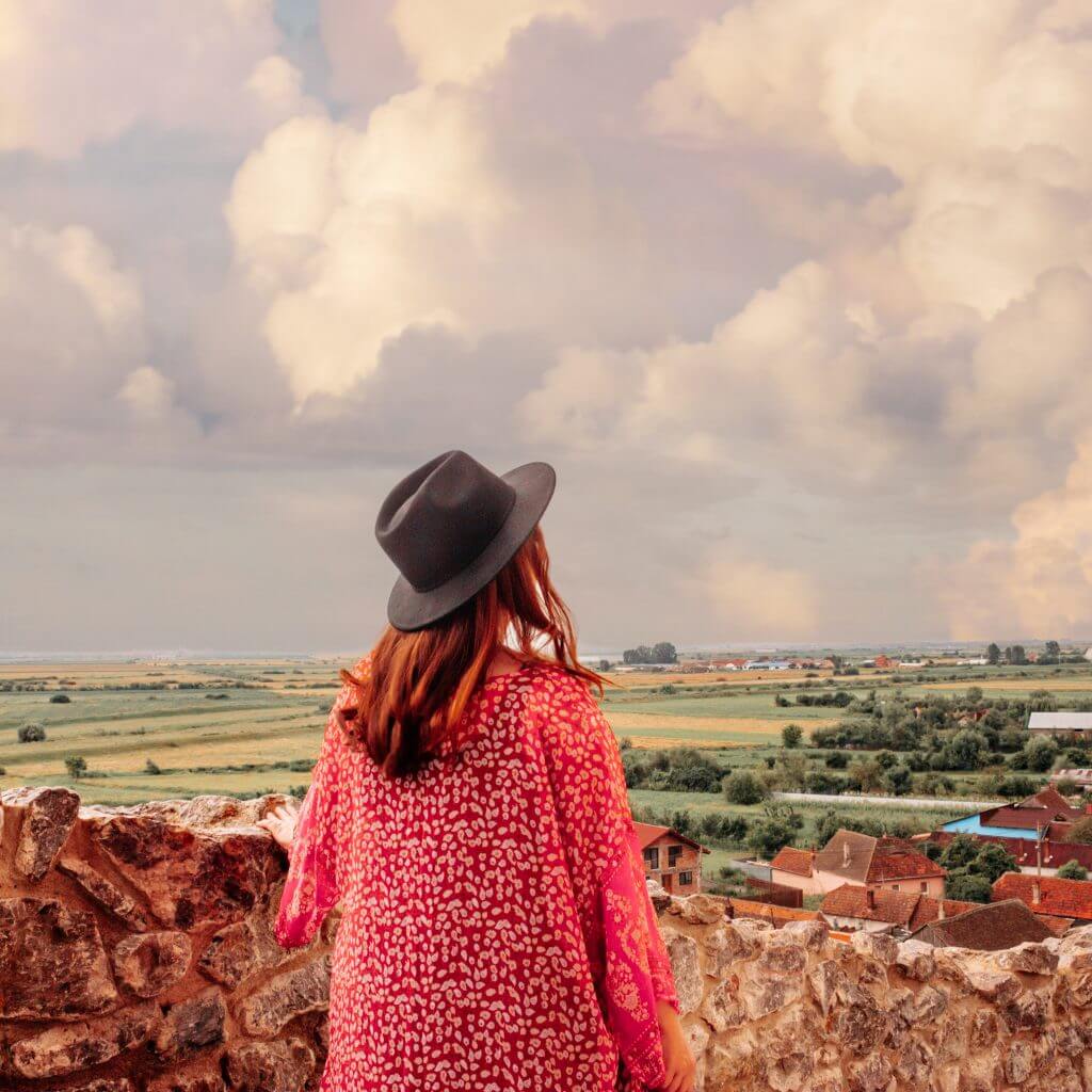 Looking out over the beautiful Romanain countryside. Read more on www.allaboutrosalilla.com