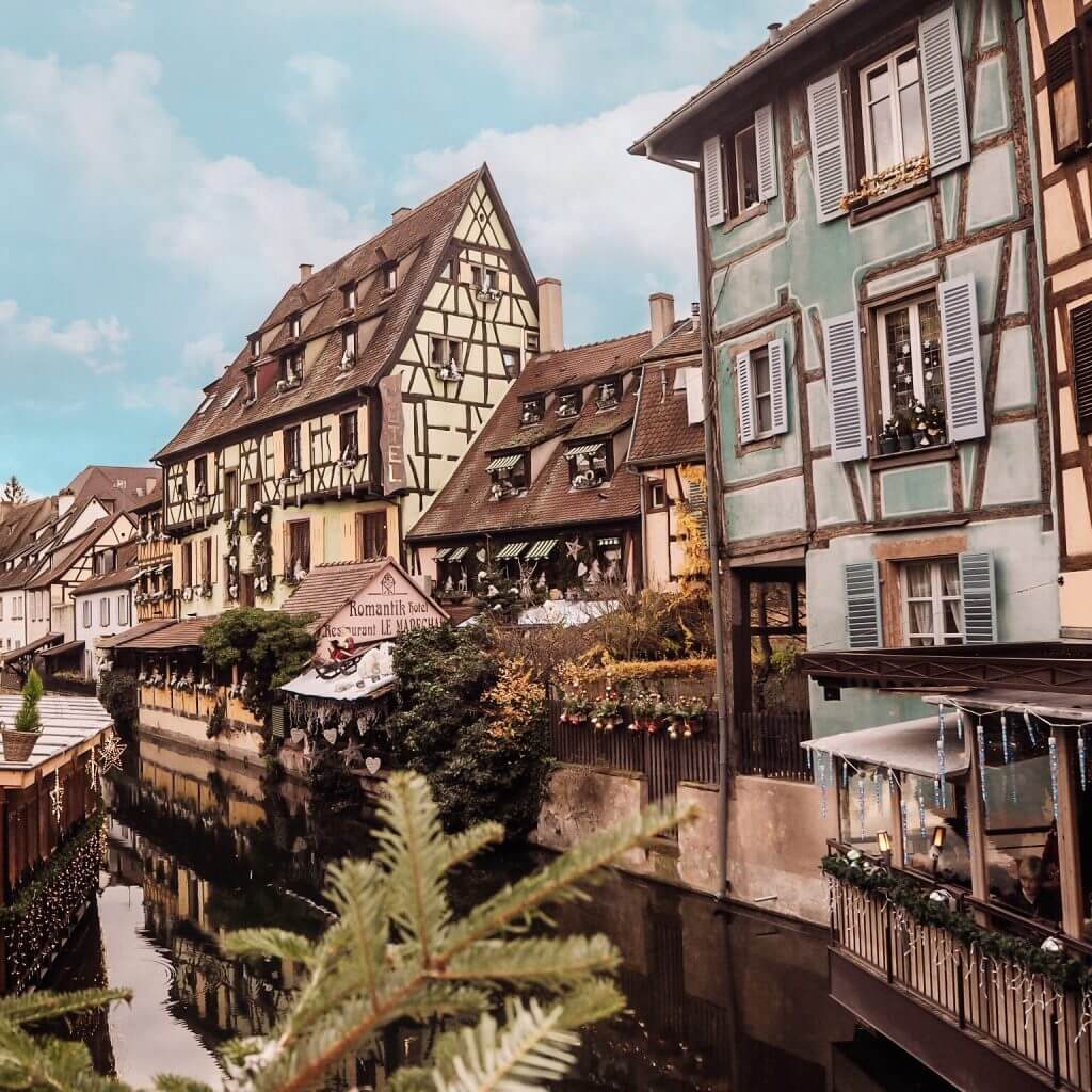 Little Venice in Colmar France. 