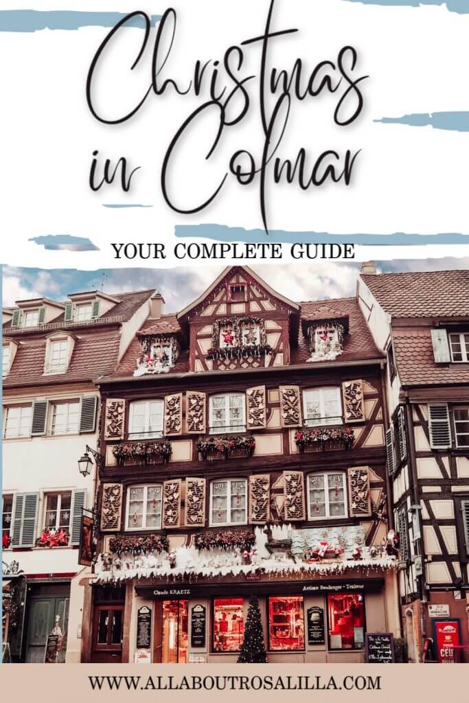 Visiting the Colmar Christmas Market is such a magical experience. Let me guide you through this festival of colours, lights, decorations and everything that is wonderful about Christmas in Colmar, France. Read more on www.allaboutrosalilla.com #christmas #colmar #france #christmasmarket #europe
