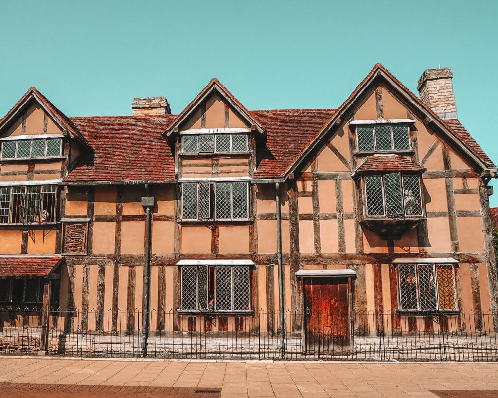 Shakespeare's birthplace in Stratford upon Avon one of Cotswolds best villages