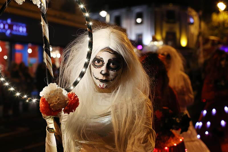 Halloween parade at Europe's biggest halloween festival, Derry Halloween