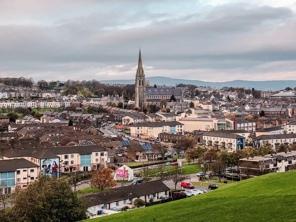 A view of Derry one of the best northern Ireland cities