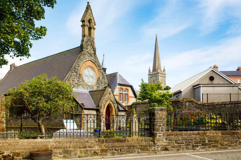 Small church in Derry Northern Ireland