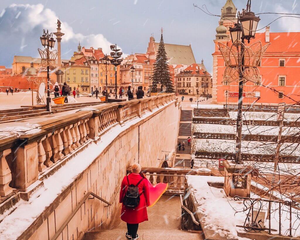 The old town of Warsaw is the best Instagram spot in Warsaw
