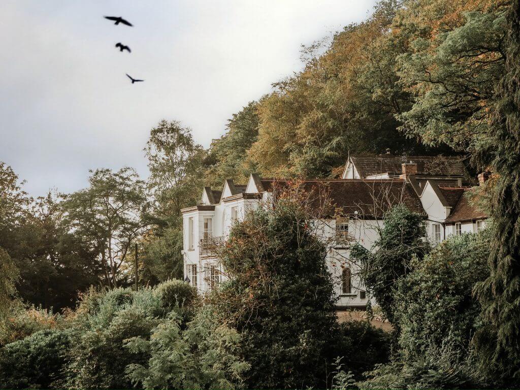 The Cottage in the Wood overlooking the Severn valley in Malvern