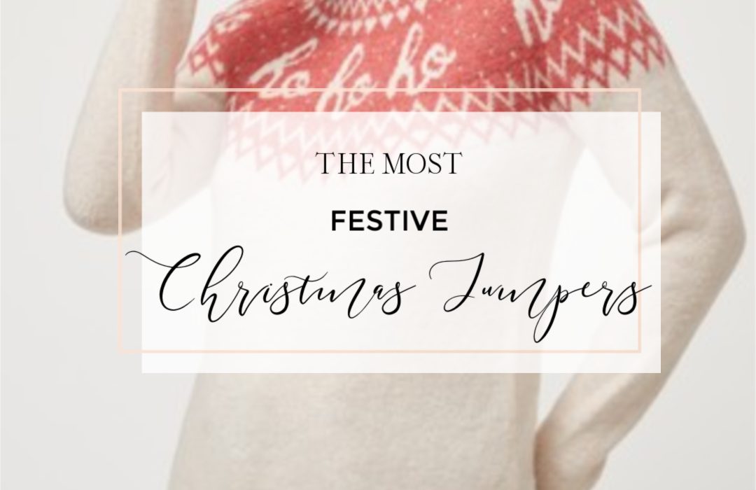 Christmas Jumpers. Ten of the best festive jumpers this Christmas #christmas #christmasfashion #christmasjumpers #christmassweaters #tuesdayten #christmasjumperswomen