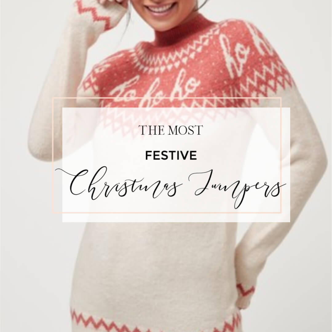 Christmas Jumpers. Ten of the best festive jumpers this Christmas #christmas #christmasfashion #christmasjumpers #christmassweaters #tuesdayten #christmasjumperswomen