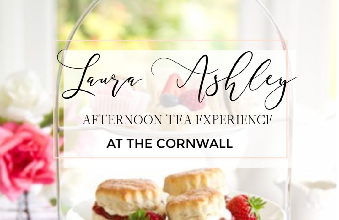 Enjoy the quintessential British Afternoon Tea during the Laura Ashley Afternoon Tea Experience in The Cornwall Hotel & Spa. Read more on www.allaboutrosalilla.com #afternoontea #lauraashley #cornwall #thingstodointheuk #lauraashleytearoom #cornwallhotel