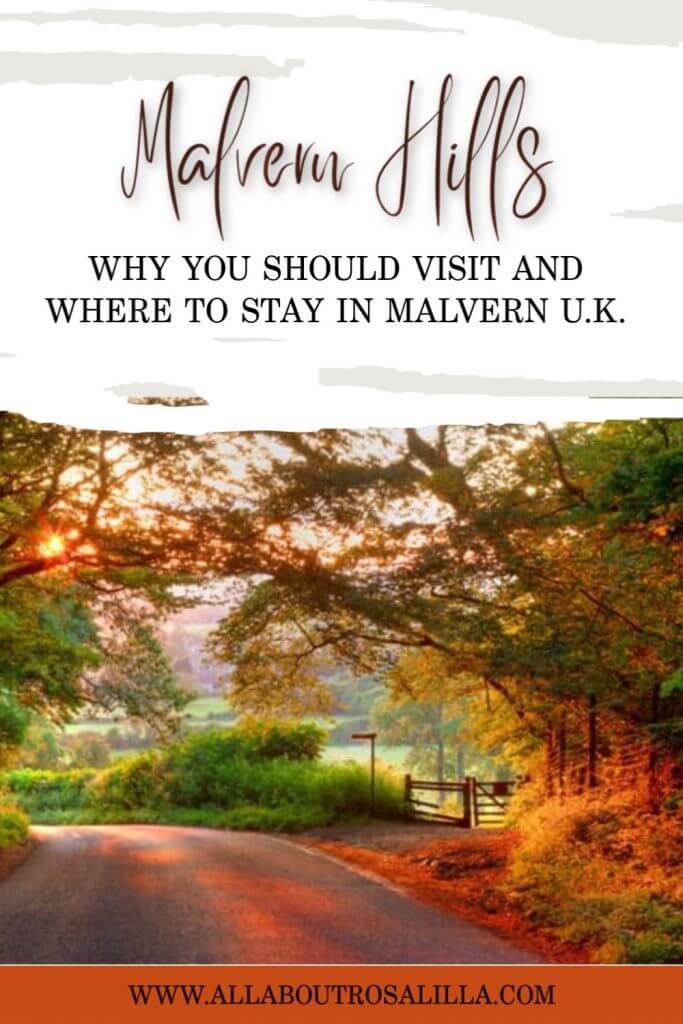 A travel guide on why you must visit the Malvern Hills including where to stay and Malvern Accommodation. An Area of Outstanding and Natural Beauty there are many things to do in the Malvern area of the Worcestershire countryside and many beautiful villages to explore #england #malvern #malvernhills #malvernaccommodation #cotswoldsengland #englishcountryside #thingstodoinengland