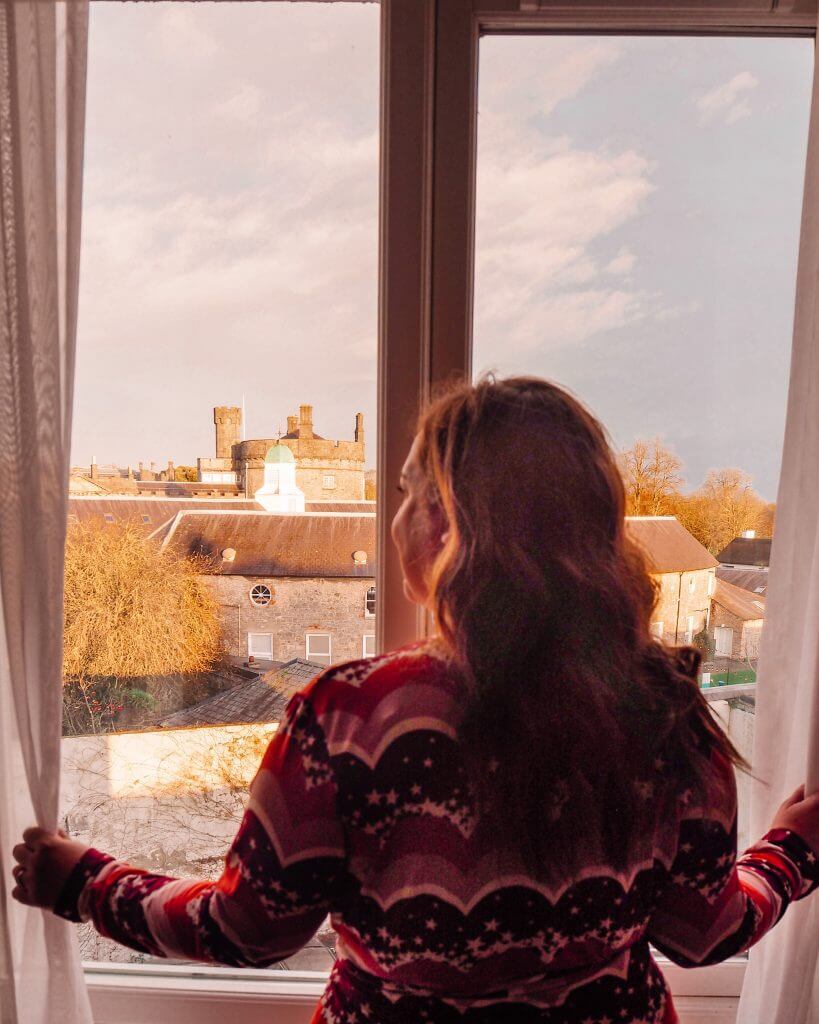 Views of Kilkenny Castle from The Pembroke Hotel Kilkenny