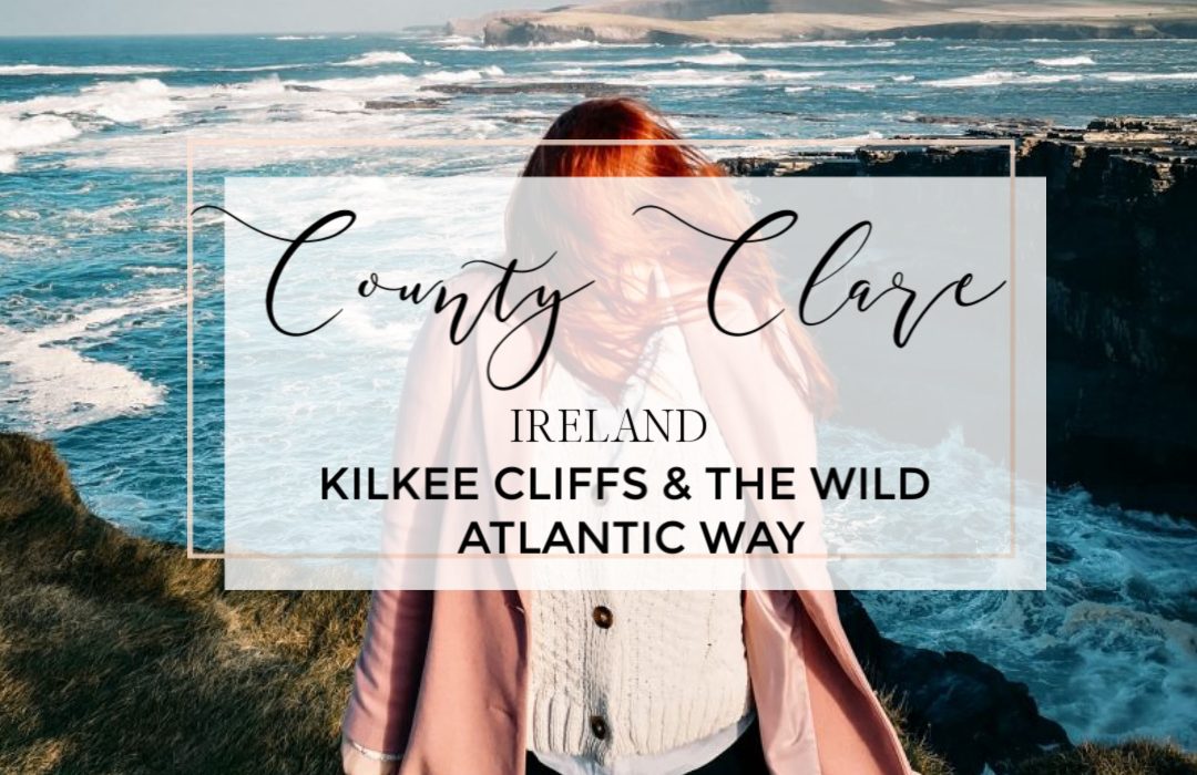 County Clare Ireland. Kilkee Cliffs and The Wild Atlantic Way