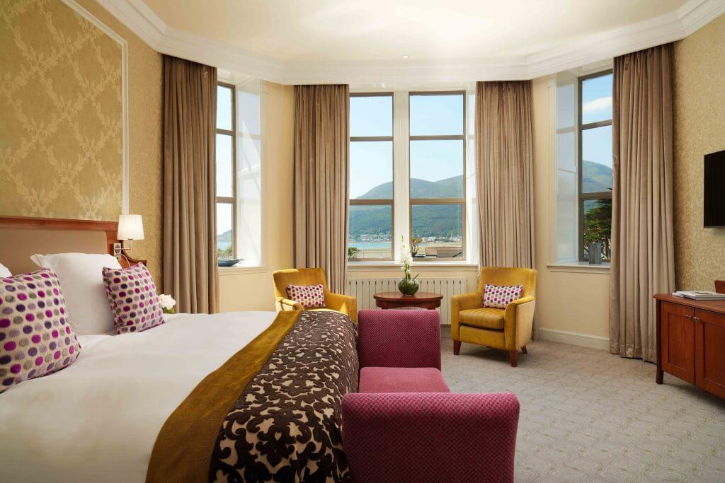 Bedroom at Slieve Donard Hotel in Northern Ireland