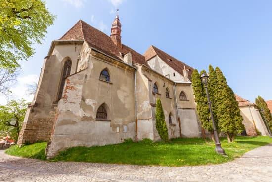 Monastery Church in Sighisoara.  Sighisoara, Mures County, Romania.