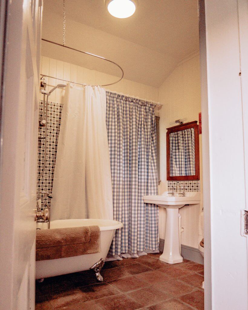 Bathroom at Loughcrew Lodge in Ireland