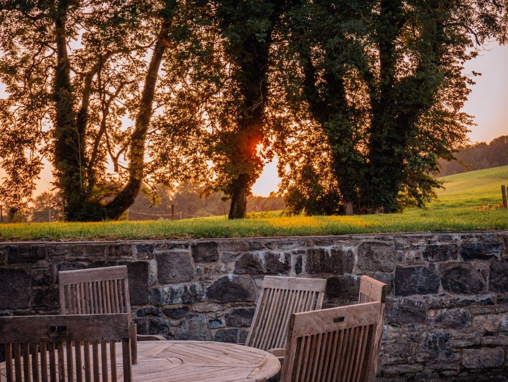 Garden of Loughcrew Lodge a unique place to enjoy an Irish staycation