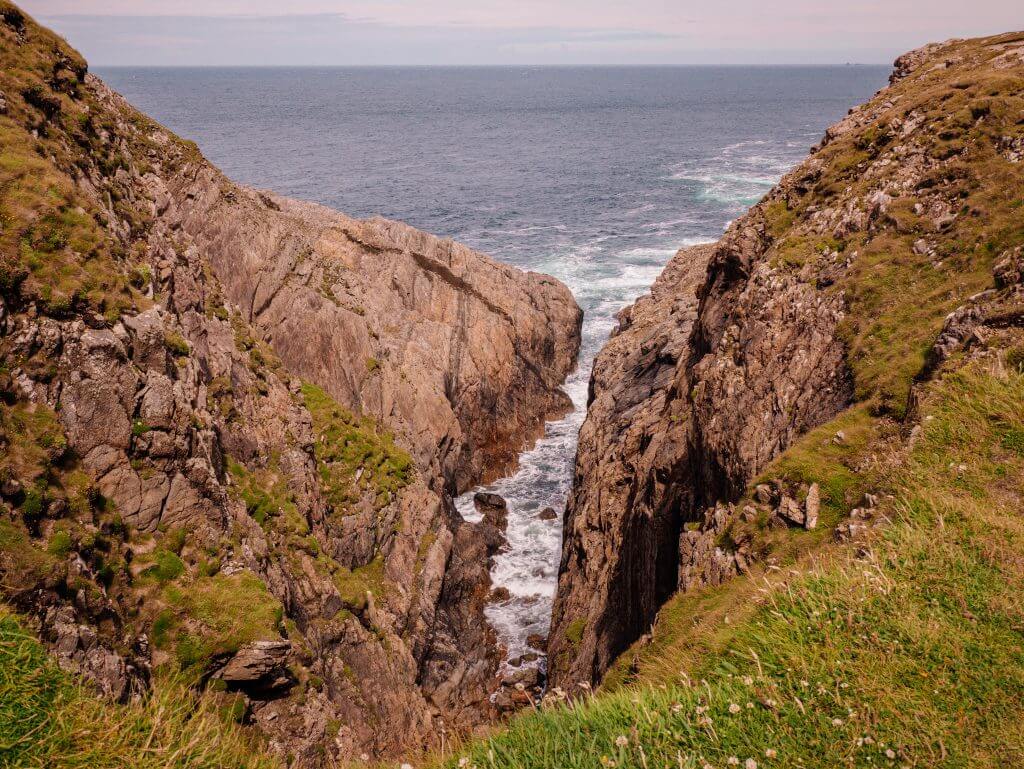 Dramatic cliff views at Malin Head County Donegal, one of the many things to do in Donegal during your Ireland Staycation