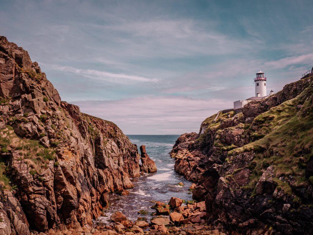 Fanad Head Lighthouse in County Donegal Ireland perfect for an Irish staycation