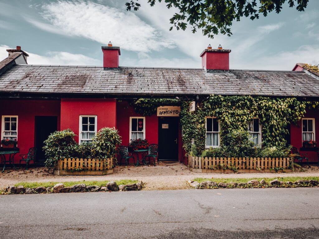 La Taverna Italian restaurant in Brooklodge and Macreddin village in Wicklow Ireland. Where to eat in Wicklow.