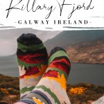 Image of Connemara Galway with text overlay Connemara Hikes Killary Fjord Galway Irelnad