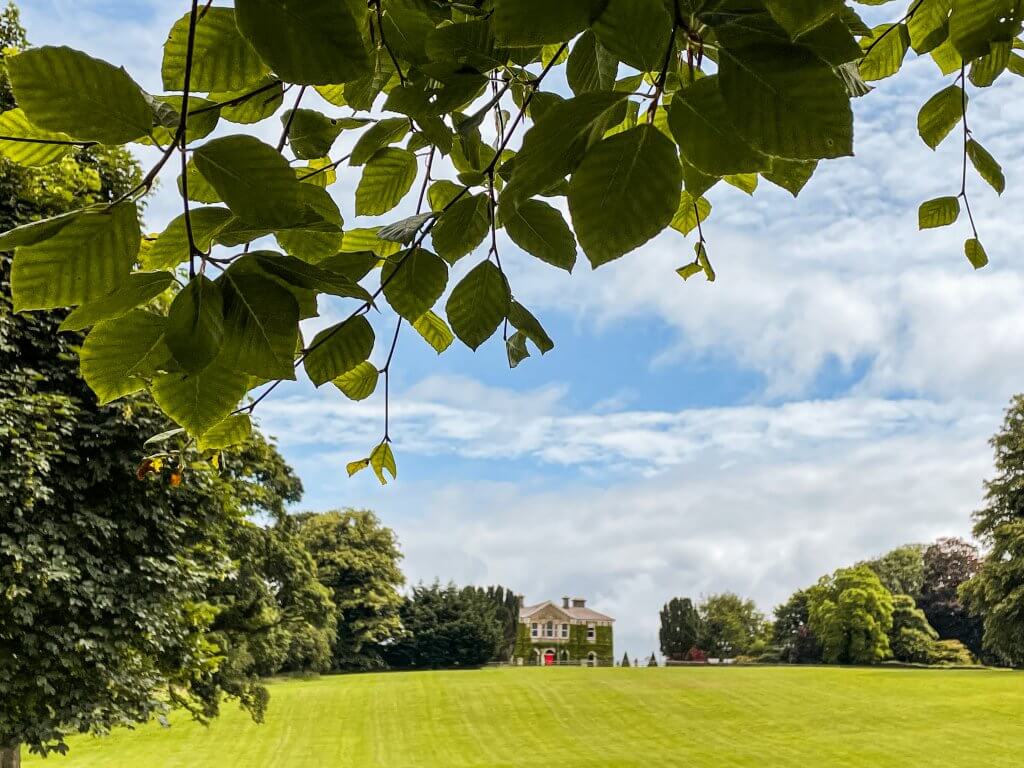 Beautiful grounds of the Lyrath Estate in Kilkenny Ireland