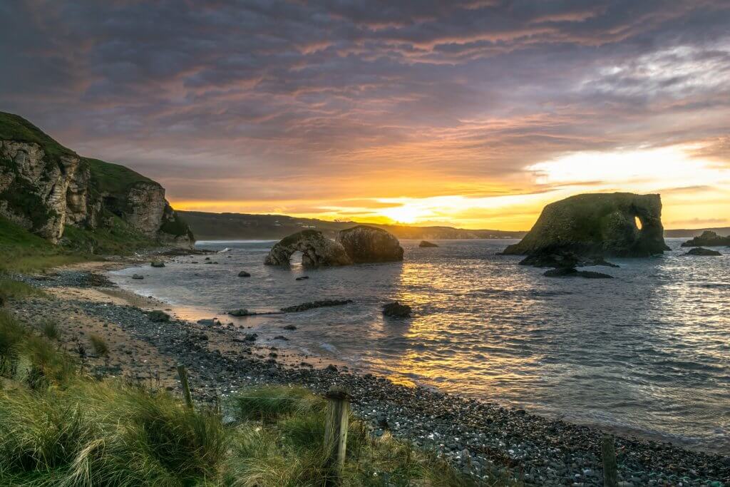 Elephant Rock Ballintoy Harbour where Game of Thrones was filmed in Northern Ireland