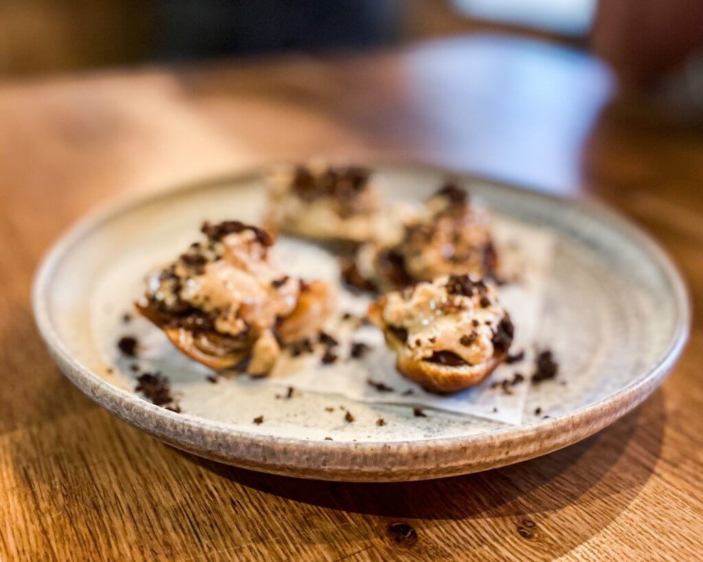 Plate of cakes at a Galway bakery