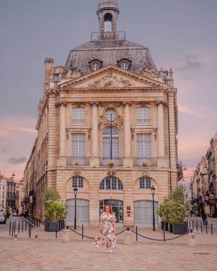 Place de la Bourse in Bordeaux France one of the best instagram spots in Bordeaux