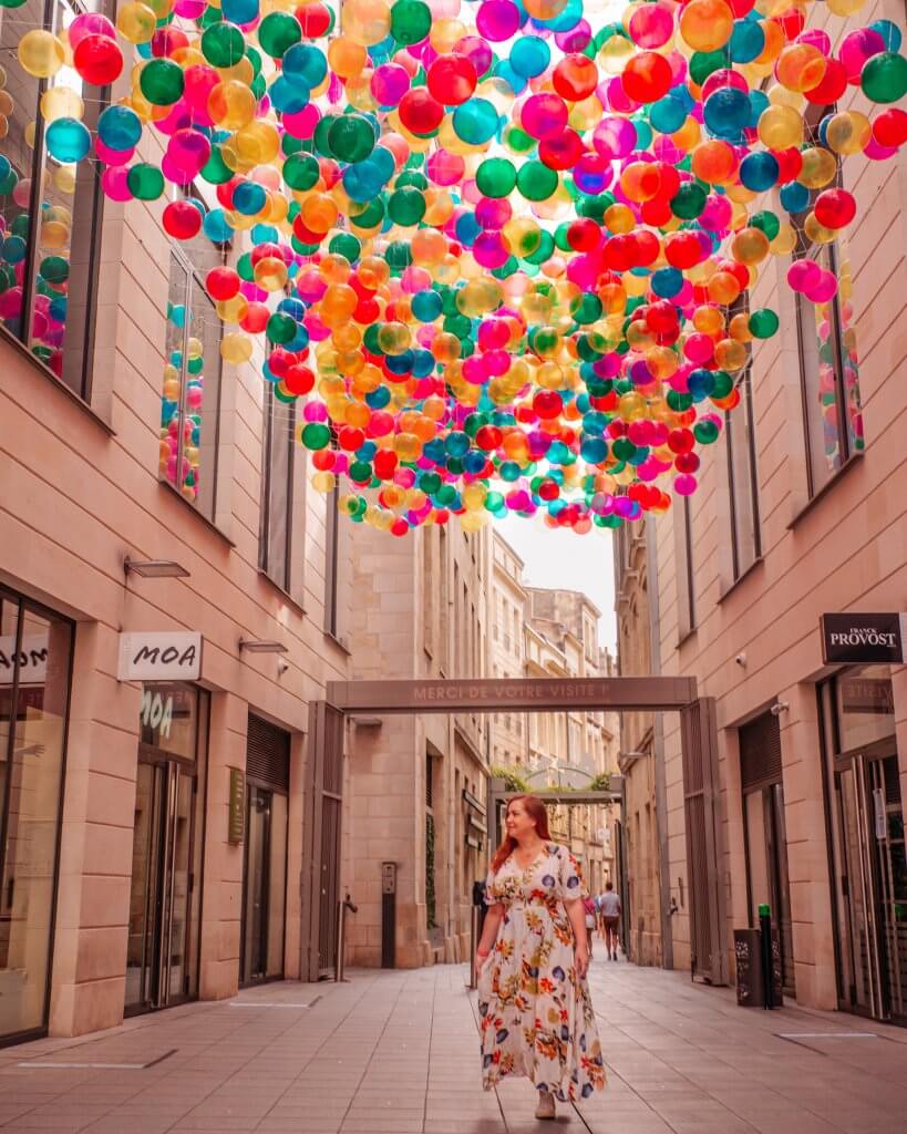 The best Instagram spots in Bordeaux can be found at Promenade Sainte Catherine