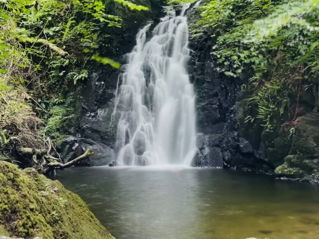 Glenoe Waterfall in Antrim