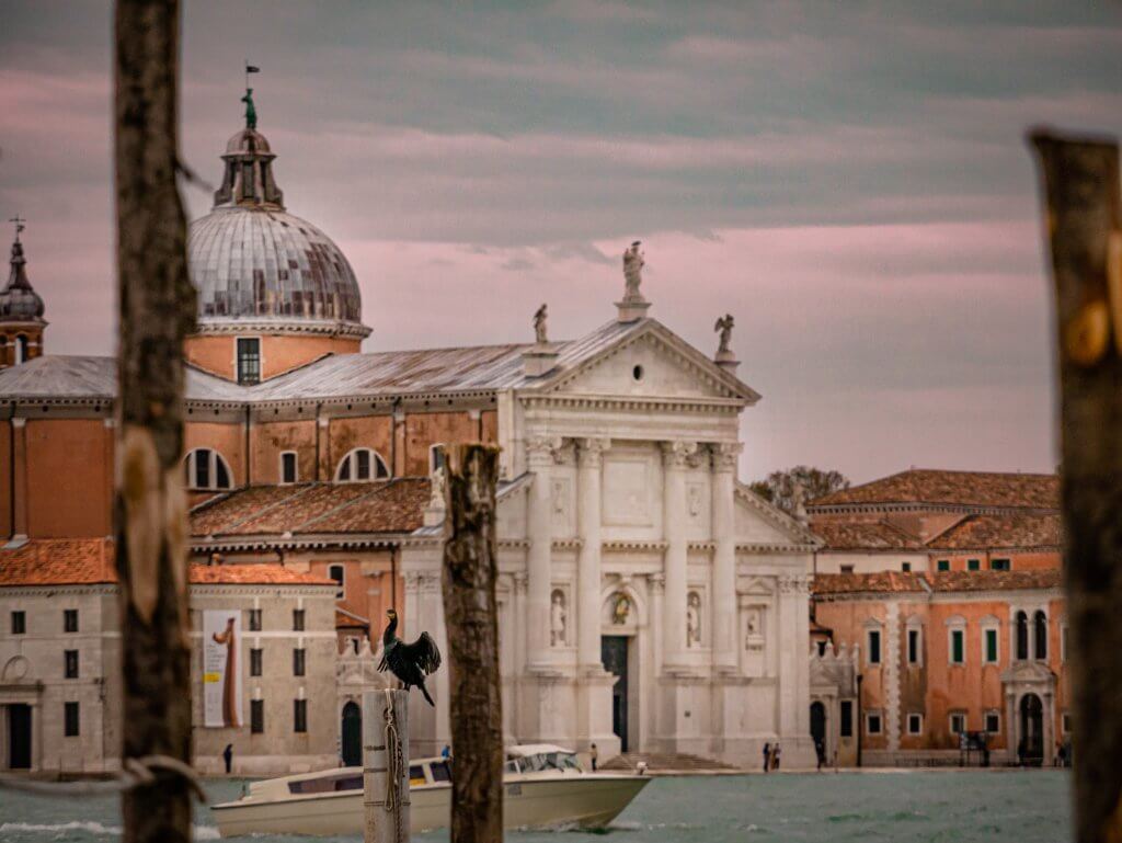 The Grand Canal in Venice Italy